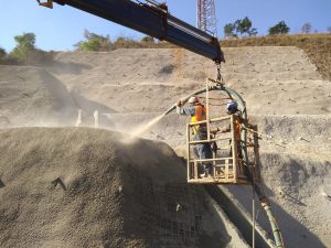 CONCRETO PROJETADO EM UBERABA – MG