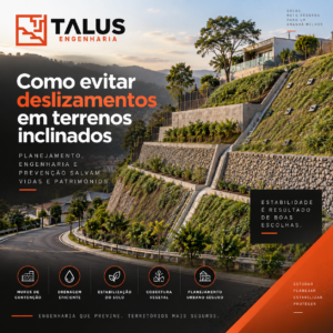 Como evacitar deslizamentos em terrenos inclinados soluções de engenharia para proteger terrenos, imóveis e estruturas