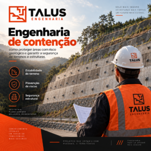 Engenharia de contenção como proteger áreas com risco geológico e garantir a segurança de terrenos e estruturas